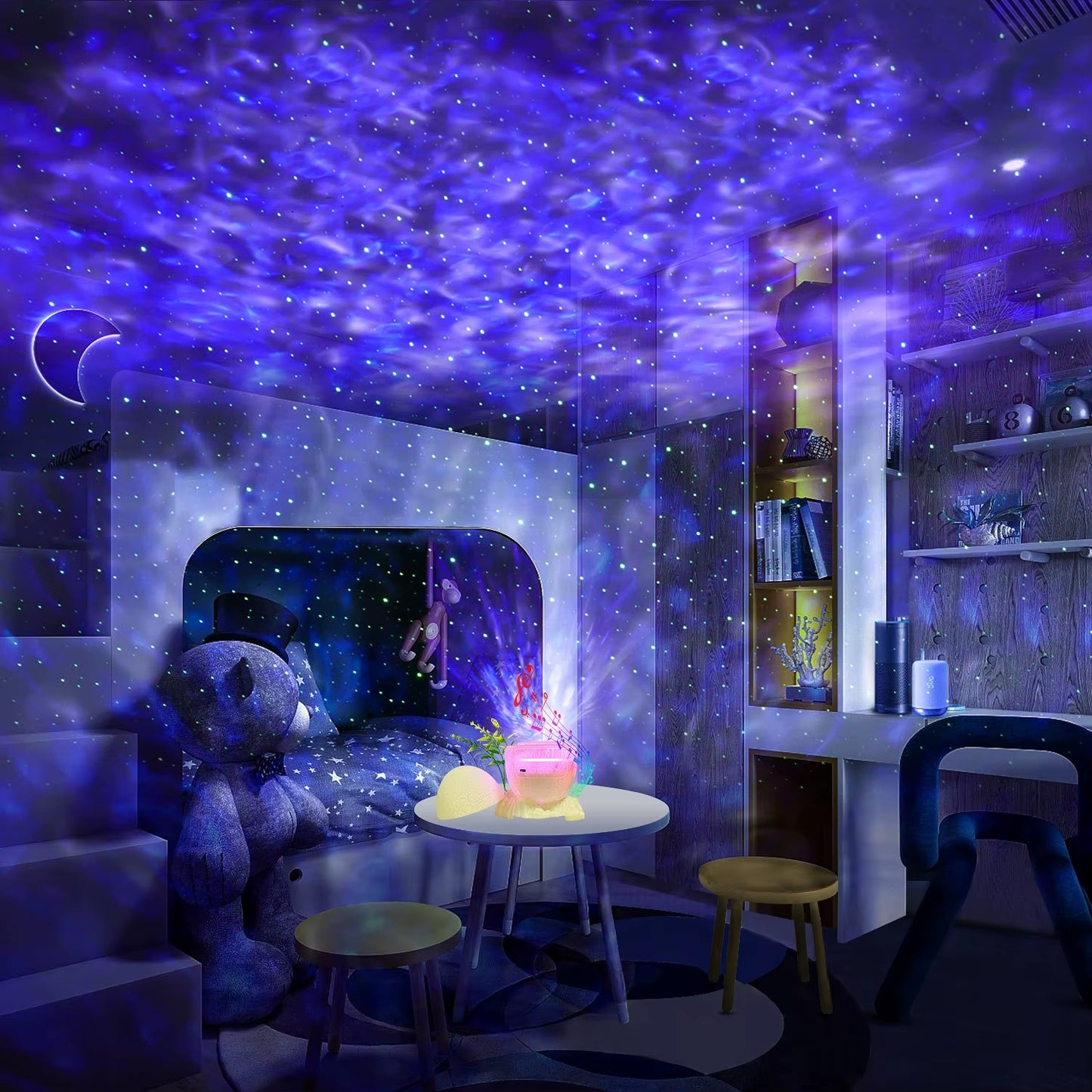 TRANSFORMA TU HABITACIÓN DINO PROYECTOR - HUEVO