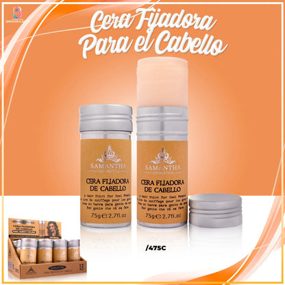 DOMINA TU ESTILO  CERA DE CABELLO ANTIFRIZZ - 12UNID