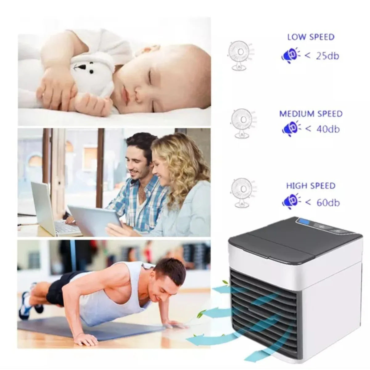 Mini Aire Acondicionado Portatil Enfriador De Aire